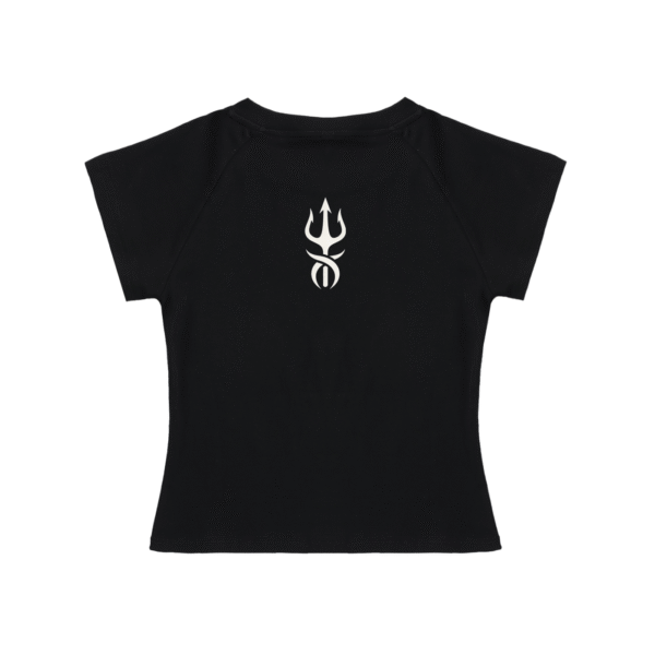 Solid Color Raglan Sleeve Bodycon Top - Image 2